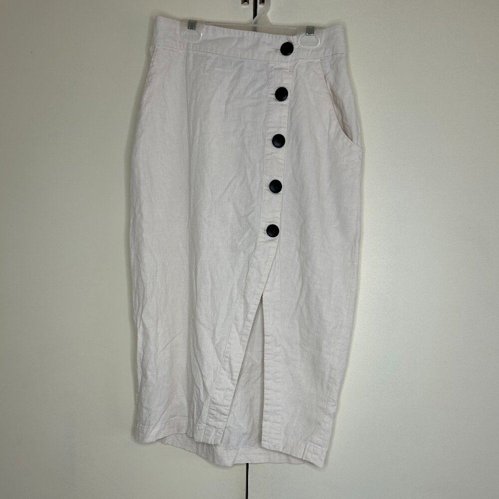 Urban Outfitters Cream Maxi Skirt